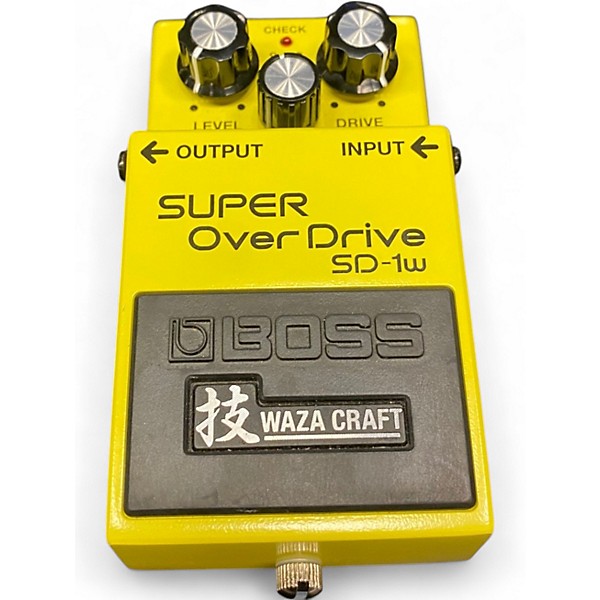 Used BOSS SD1W Super Overdrive Waza Craft Effect Pedal