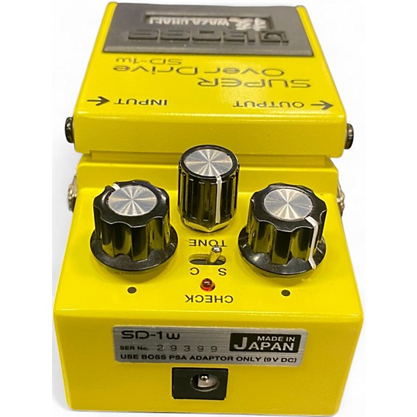 Used BOSS SD1W Super Overdrive Waza Craft Effect Pedal