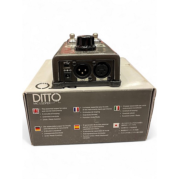 Used TC Helicon Ditto Mic Looper Vocal Processor