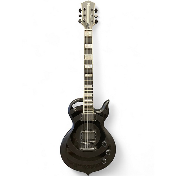 Used Wylde Audio Odin Blackout Black Solid Body Electric Guitar