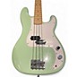 Used Squier Precision Bass Surf Green Electric Bass Guitar