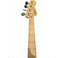 Used Squier Precision Bass Surf Green Electric Bass Guitar