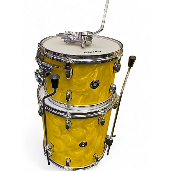 Used Gretsch Drums 3 Piece Catalina Club Series Yellow Drum Kit