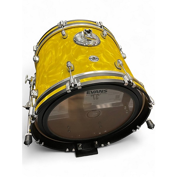 Used Gretsch Drums 3 Piece Catalina Club Series Yellow Drum Kit