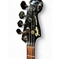 Vintage 1980s Fender Contemporary Precision Black Electric Bass Guitar