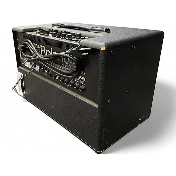 Used Roland AC90 90W 2X8 Stereo Acoustic Guitar Combo Amp