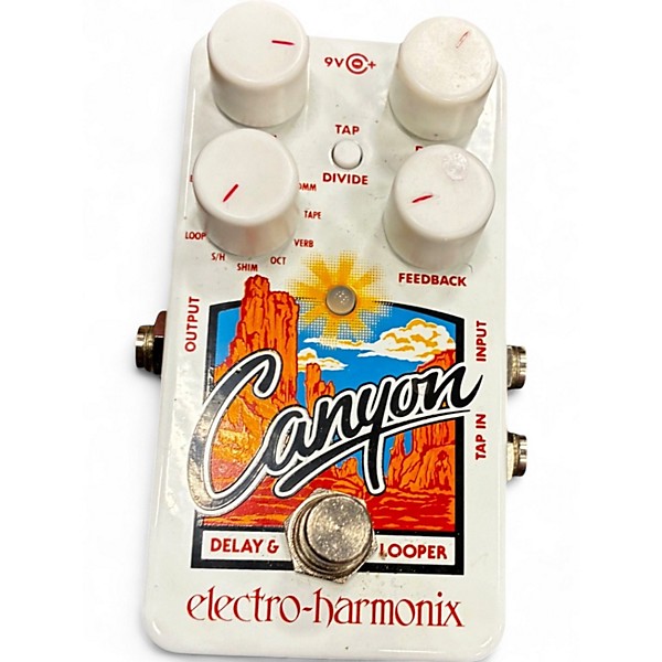 Used Electro-Harmonix Canyon Delay and Looper Effect Pedal