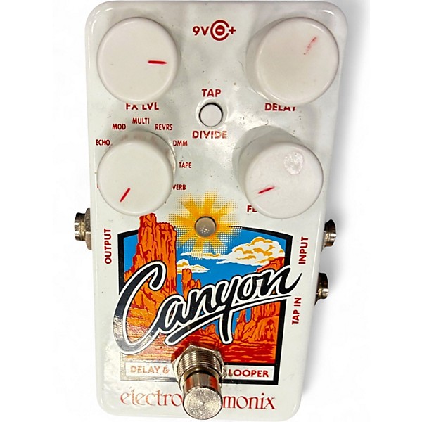 Used Electro-Harmonix Canyon Delay and Looper Effect Pedal