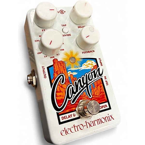 Used Electro-Harmonix Canyon Delay and Looper Effect Pedal