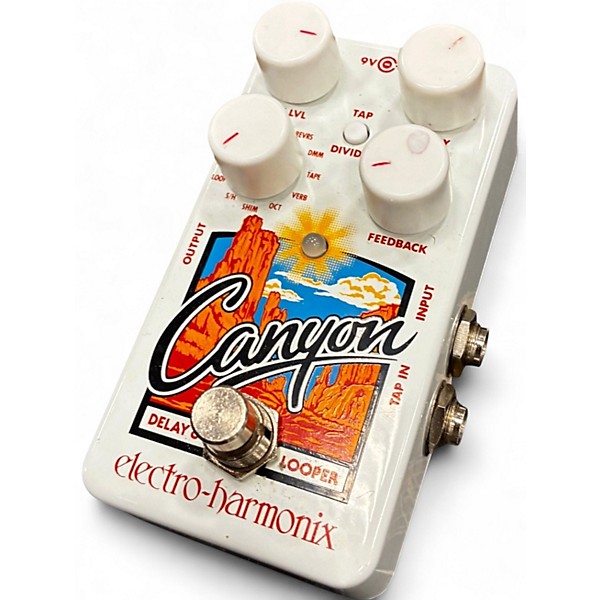 Used Electro-Harmonix Canyon Delay and Looper Effect Pedal
