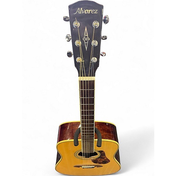 Used Alvarez md60bg Natural Acoustic Guitar