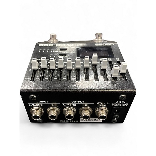 Used BOSS EQ200 Graphic Equalizer Pedal