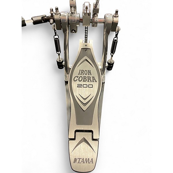 Used TAMA IRON COBRA 200 SERIES Double Bass Drum Pedal