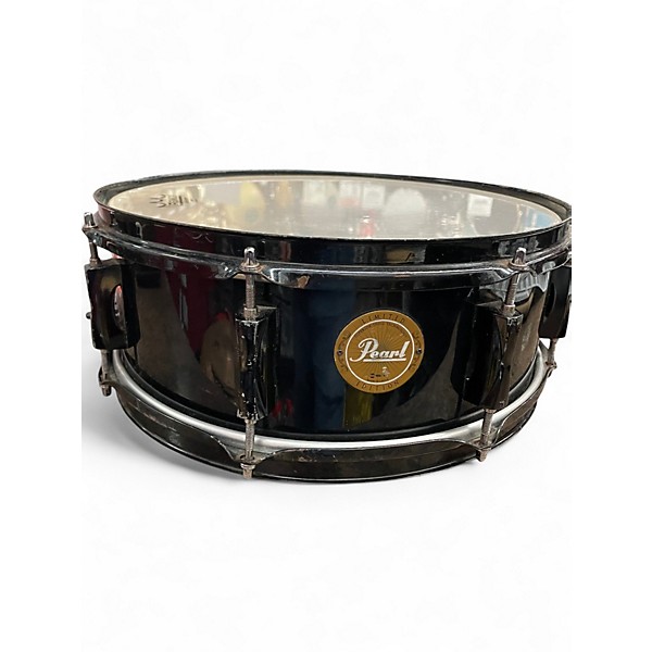 Used Pearl 14X5.5 Vision Series Snare Black Drum
