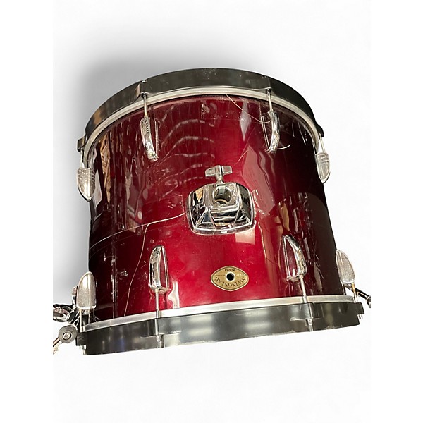 Used TAMA 4 Piece SWINGSTAR Wine Red Drum Kit