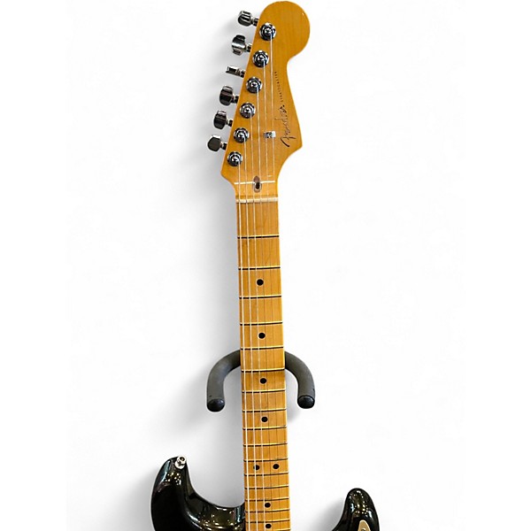 Used Fender American Ultra Stratocaster Black Solid Body Electric Guitar