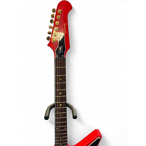 Used Gibson Lizzy Hale Explorerbird Red Solid Body Electric Guitar