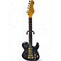 Used Dean Zelinsky Della Terra Private label Trans Black Solid Body Electric Guitar thumbnail