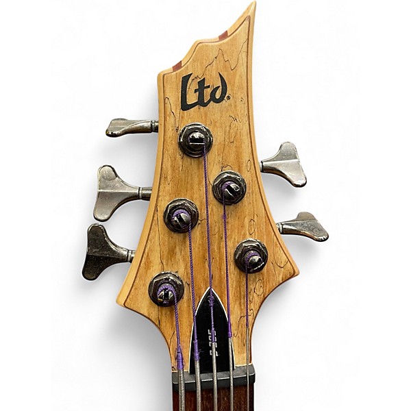 Used Ltd b205 Natural Electric Bass Guitar