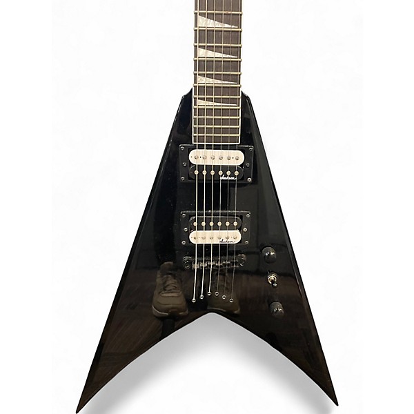 Used Jackson JS32T King V Black Solid Body Electric Guitar