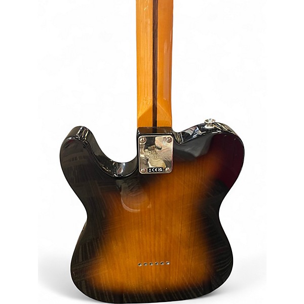 Used Squier Classic Vibe Telecaster 2 Tone Sunburst Solid Body Electric Guitar