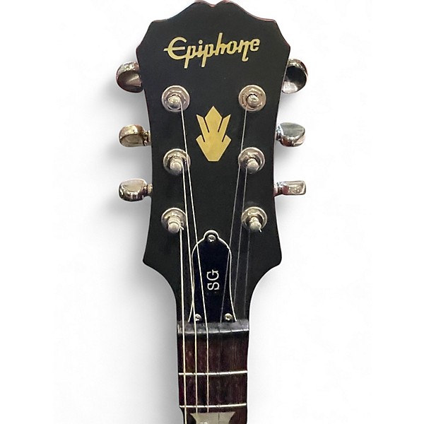 Used Epiphone SG Standard Wine Red Solid Body Electric Guitar