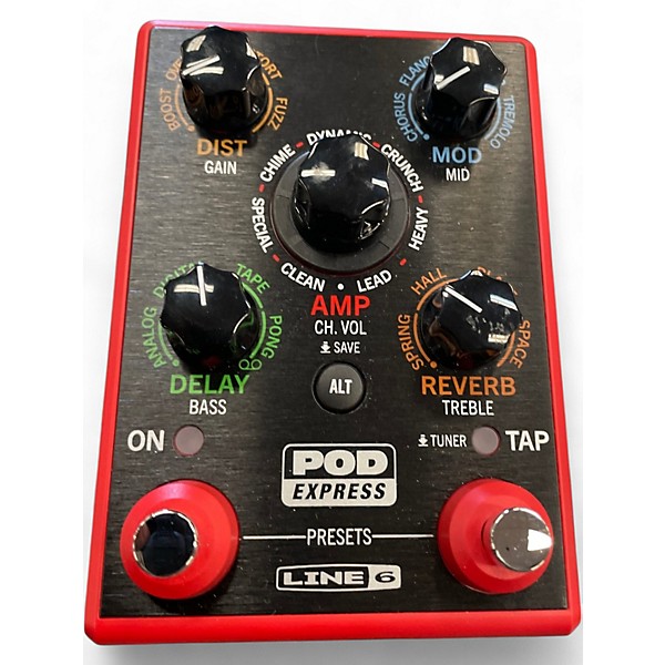 Used Line 6 Pocket Pod Express Amp Modeler Effect Processor
