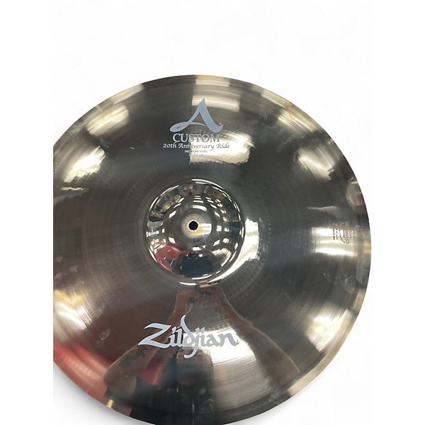 Used Zildjian 21in A Custom 20th Anniversary Ride Cymbal