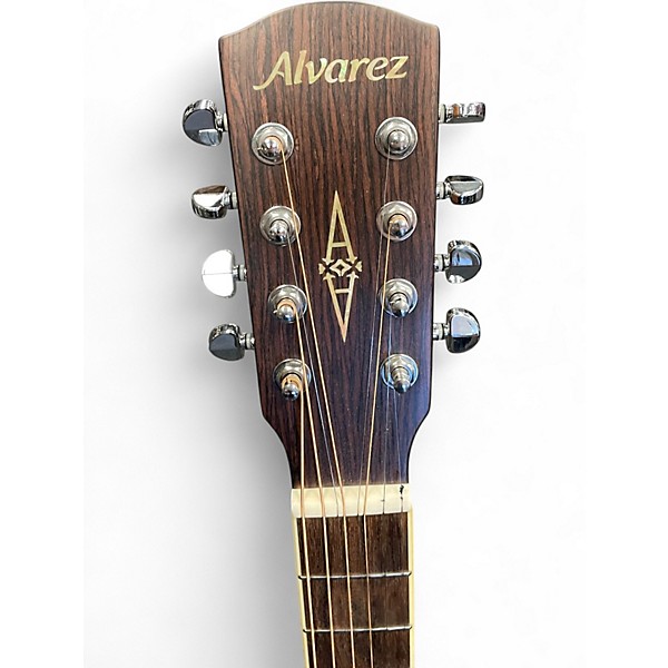 Used Alvarez AG60-8CESHB Natural Acoustic Electric Guitar