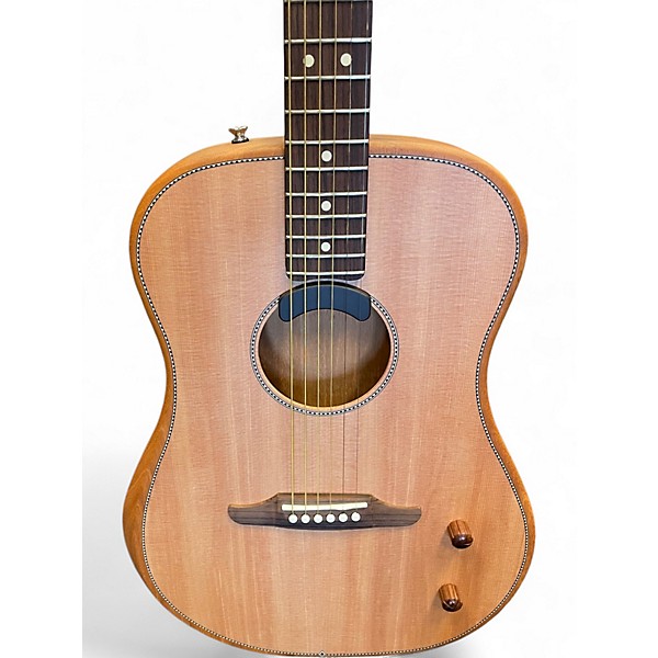 Used Fender Highway Kingman Dread Natural Acoustic Electric Guitar