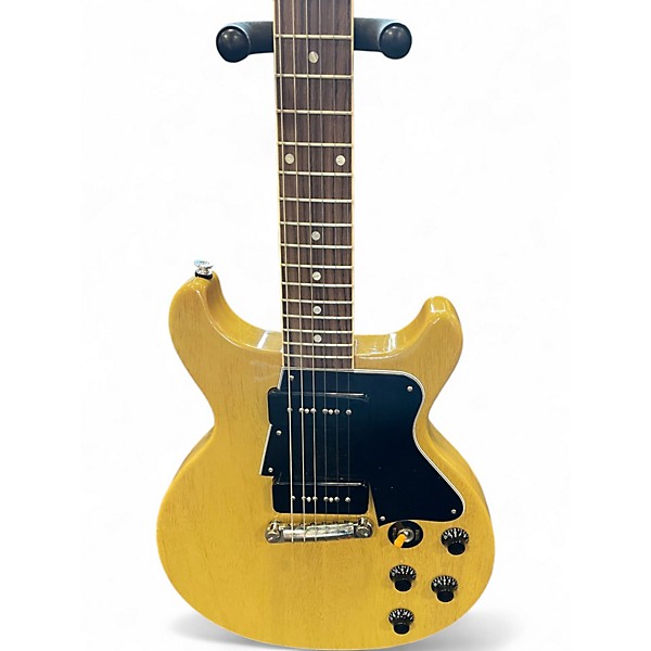 Used Gibson Les Paul Special Double Cut TV Yellow Solid Body Electric Guitar