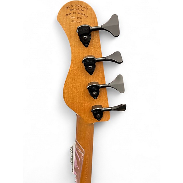Used Sadowsky Guitars SML024MS4 24 Fret Modern Bass LTD 2021 Natural Electric Bass Guitar