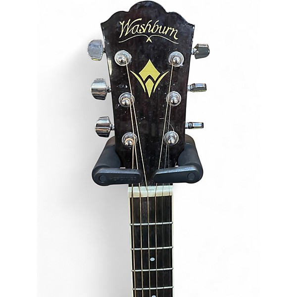 Used Washburn HD10SCE 2 Tone Sunburst Acoustic Electric Guitar