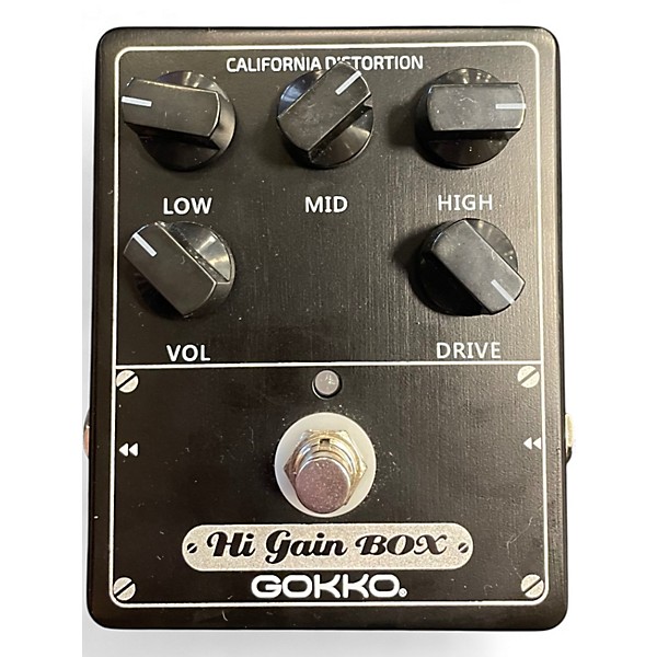 Used Gokko CALIFORNIA DISTORTION Effect Pedal