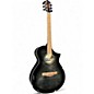 Used Ibanez AEWC400-TKS Trans Black Acoustic Electric Guitar thumbnail