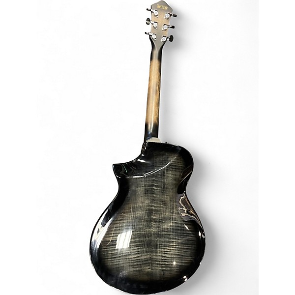 Used Ibanez AEWC400-TKS Trans Black Acoustic Electric Guitar