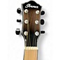 Used Ibanez AEWC400-TKS Trans Black Acoustic Electric Guitar