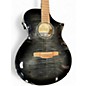 Used Ibanez AEWC400-TKS Trans Black Acoustic Electric Guitar
