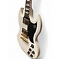 Used 2018 Gibson SG Standard Gold Series Alpine White Solid Body Electric Guitar