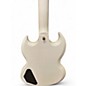 Used 2018 Gibson SG Standard Gold Series Alpine White Solid Body Electric Guitar