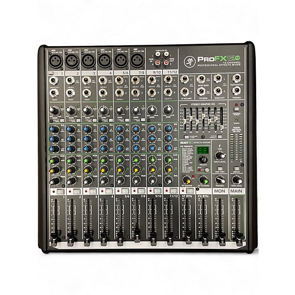 Used Mackie PROFX12V2 Unpowered Mixer