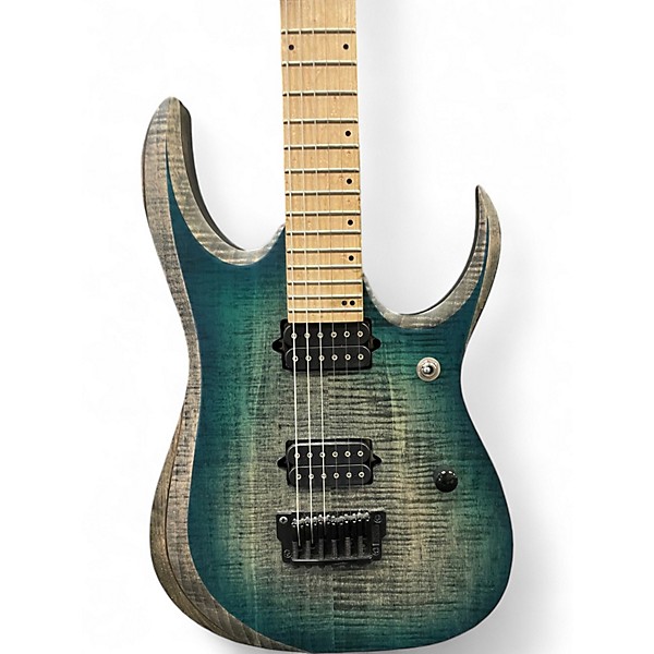 Used Ibanez RGD61AL Blue Sapphire Solid Body Electric Guitar