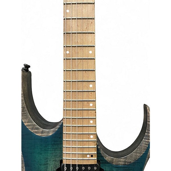 Used Ibanez RGD61AL Blue Sapphire Solid Body Electric Guitar
