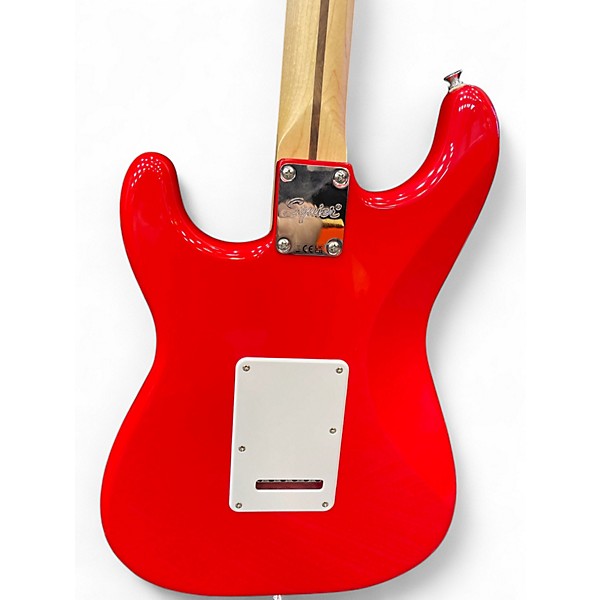 Used Squier Squier Classic Vibe '50s Stratocaster Maple Fingerboard Electric Guita Fiesta Red Solid Body Electric Guitar