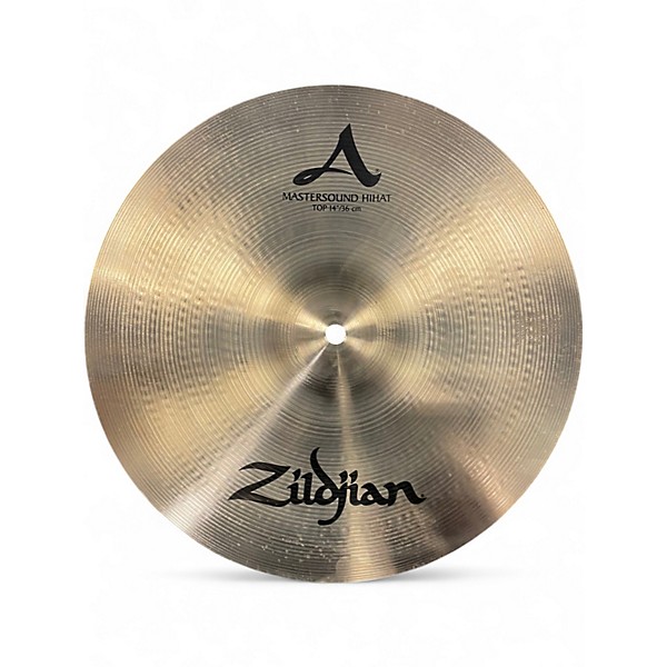 Used Zildjian 14in A Mastersound Hi Hat Pair Cymbal