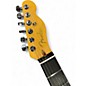 Used 2025 Fender American Ultra II Telecaster Black and Yellow Solid Body Electric Guitar
