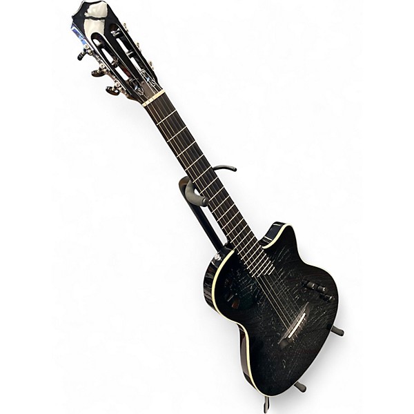 Used Cordoba Stage Black and White Classical Acoustic Guitar