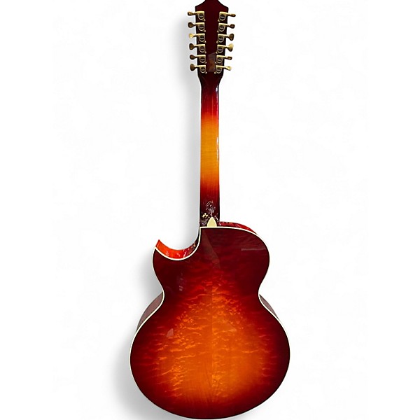Used Taylor C55E B6025 Cherry Sunburst 12 String Acoustic Electric Guitar