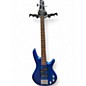 Used Ibanez GSRM20 Mikro Short Scale Blue Electric Bass Guitar thumbnail