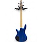Used Ibanez GSRM20 Mikro Short Scale Blue Electric Bass Guitar